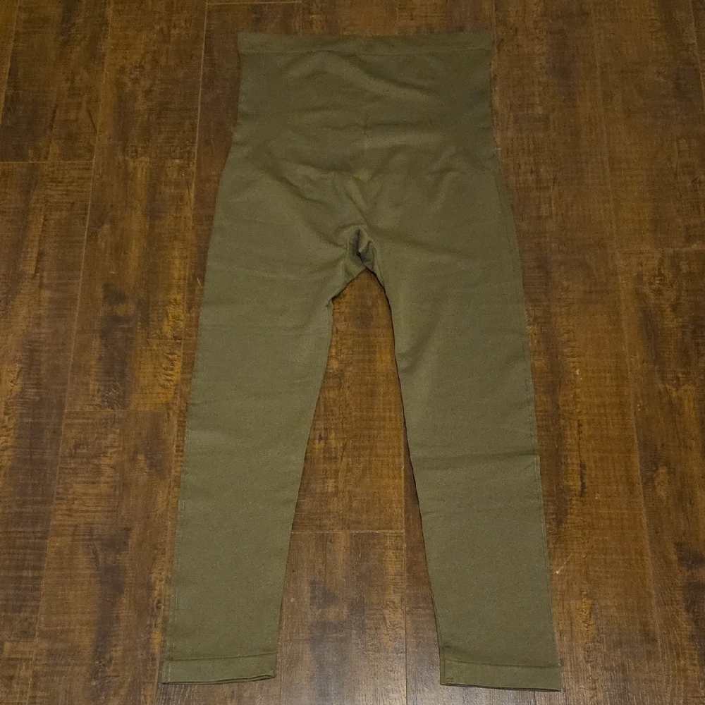 Empetua Shapermint Olive Green 2XL High-Waisted Leggings